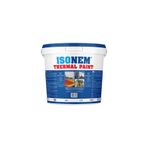 Isonem Anti Fire Paint Yangın Boyası, Ahşap-Beton-İç-Dış Cephe, 5 kg, Beyaz