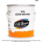İsonem Filli Boya Solvent Bazlı Yol Çizgi Boyası 20 kg Sarı