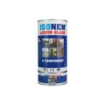 İsonem Liquid Glass 4 kg Şeffaf Sıvı Cam Su Yalıtımı ve Zemin Kaplama Özelliği ile Balkon Teras Uygulaması