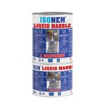 Isonem Liquid Marble ( Sıvı Mermer ) Mermer için sıvı kaplama Malzemesi 0.5 kg M01 PEARL İnci