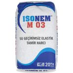 İsonem M03 Su Geçirimsiz Elastik Tamir Harcı 20 Kg