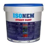 Isonem Street Paint 5 kg Beyaz Renk Asfalt ve Beton Zemin Boyası