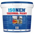 İsonem Thermal Paint ısı yalıtım boyası 18 Lt su bazlı elastomerik özellikleri ile yüksek enerji tasarrufu