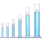 Isotherm Şeffaf 100 ml Uzun Form Altıgen Taban Mezür