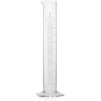 Isotherm Şeffaf 1000 ml Uzun Form Altıgen Taban Mezür