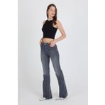 İspanyol Paça Esnek Kumaş Regular Kadın Jean Kadın Kot Pantolon 2833