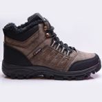Ispartalılar X6 Ortopedik Kaymaz Taban Kürklü Erkek Bot Outdoor Bot - Vizon