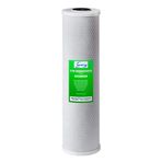 iSpring FC25B tüm ev su filtresi yedek kartuşu, CTO karbon bloğu, 20" x 4,5"