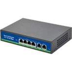 İss-3006P 4 Port Poe+ 10-100 Mbps 2 Port 10-100 Uplink Switch Hub 60W