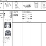 Iss Fıat Doblo Piston Segman 8772660 Std 69,60 Euro 5 (75 Hp) Fiorino 1.3 Mjet-16v Astra-j