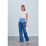 Issıl 8798-Hamile Lycra Bol Paca Kot Pantolon