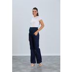Işşıl IŞŞIL 8798-Hamile Lycra Bol Paça Kot Pantolon