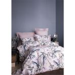 Issimo Home Coleus Çift Kişilik Pamuk Saten Nevresim Takımı - 200 x 220 cm - Renkli