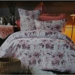 Issimo Home Pamuksaten Çift Kişilik Nevresim Takımı Ninna - 200 x 220 cm - Açık Pembe