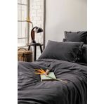 İssimo Home Savanna Blacky Yıkanmış %100 Pamuk Poplin Nevresim Takımı King