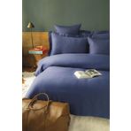 Issimo Home Simply Lacivert King Size Pamuk Saten Nevresim Takımı