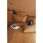 Issimo Home Simply Terracotta Çift Kişilik %100 Pamuk Saten Nevresim Takımı - Turuncu - 200 x 220 cm