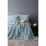Issimo Home Summerpunch Blue Pamuk Tek Kişilik Pike Takımı - Açık Mavi
