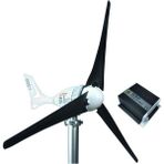 IstaBreeze Ista breeze I‑500 24 v Rüzgar Türbini + Hibrit Şarj Kontrol Cihazı Seti - Siyah - Beyaz