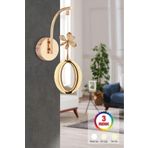 İstanbul Avize İstanbul Avize Zeus Aplik Gold 3 Renk Ledli Modern Led Aplik