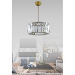 İstanbul Avize Venüs 22 CM Eskitme Kristal Taşlı Avize Eskitme