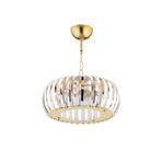 İstanbul Avize Venüs Gold 22 Cm Kristal Taşlı Avize