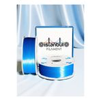 İstanbul Filament 3D Baskı Pla Silk+ Mavi Parlak Filament 1 kg Ø 1,75MM ± 0,05 mm