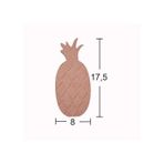 İstanbul Hobi 5743627 18 mm H127 Ahşap Ananas