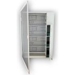 İstanbul Kafes Istanbul Kafes - Model PDM01YTS-50T - Çok Amaçlı Dolap - Pvc Kuş Dolabı Tümü Salma -Pvc Dolap - Beyaz