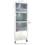Istanbul Kafes Model 03D Pvc Kus Dolabı (Kurulu Gonderım)