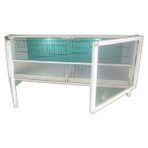 İstanbul Kafes - Model M02 - PVC KUŞ DOLABI - PVC KAFES - PVC SALMA KAFES (Kurulu Montajlı Gönderim)