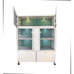 İstanbul Kafes - Model M06DYS-OYS PVC KUŞ DOLABI - PVC KAFES - SALMA KAFES (Kurulu Montajlı Gönderim)