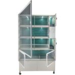 İstanbul Kafes - Model M54D PVC KUŞ DOLABI - PVC KAFES - SALMA KAFES (Kurulu Montajlı Gönderim)