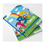 İstanbul Kültür Sanat Basımevi İstanbul ABC A1 - 1 Çocuklar İçin Türkçe Öğretim Seti Ders Kitabı Çalışma Kitabı ve CD
