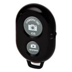 İstanbul Teknoloji Bluetooth Uzaktan Kumanda Pilli Tüm Telefonlara Uyumlu Video Selfie ve Fotoğraf Çekme Siyah Bluetooth Kumanda