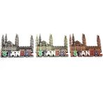 Istanbul Temalı Metal Magnet ALK3341 - Lisinya - 001-Renkli