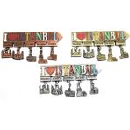 Istanbul Temalı Metal Magnet ALK3343 - Lisinya - 001-Renkli