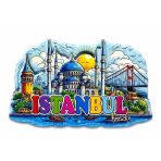 İstanbul Temalı Silikon Buzdolapı Süsü Magnet Alk5374