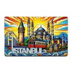 İstanbul Temalı Silikon Buzdolapı Süsü Magnet Alk5377