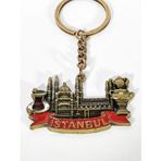 İstanbul Temalı Sultanahmet Anahtarlık Eskitme Gold – Tarihi ve Kültürel Şık Çanta & Anahtar Aksesua