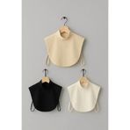 İSTANBULSTYLEMODA Tesettür Siyah -Beyaz -KIRIK BEYAZ 3'LÜ Boyunluk -ŞAL BYK090925