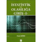 İstatistik Ve Olasılığa Giriş 1 - Gazi