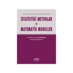 İstatistiki Metodlar ve Matematik Modeller - Ali Erdoğan