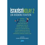 İstatistikolay 2 Çok Değişkenli İstatistik - Ayşe Bilicioğlu Güneş