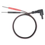 iStim TENS/EMS/IF Elektrotlar Üniteleri Pedlerinin/2mm pin Kablo konnektörleri için 45 "Kurşun Tellerin Değiştirilmesi (4 Adet)