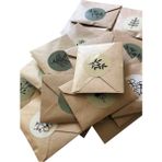 İstisna Kraft Zarf 100'LÜ Paket ( 7 x 9 cm ) - Mini Kraft Zarf - Renkli - Standart