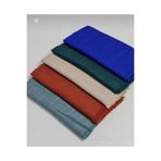 ISTKA SCARF Tesettür 5'li Flamli Pamuklu Yazma Esarp 100x100cm