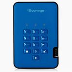 Istorage Diskashur2 HDD 2tb Mavi - Güvenli Taşınabilir Sabit Sürücü - Parola Korumalı - Toz ve Su Geçirmez - Donanım Şifreleme