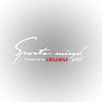 Isuzu Sports Mınd Oto Sticker 30Cmx11Cm yazı 234