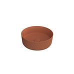 Isvea Artısan Edition Rombo Tezgah Üzeri Lavabo 36cm Terracotta